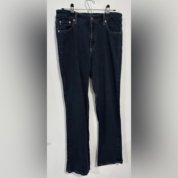 AG High-Rise Ballad Slim Boot Dark Blue | Size 32 Adriano Goldschmied - Picture 3 of 5